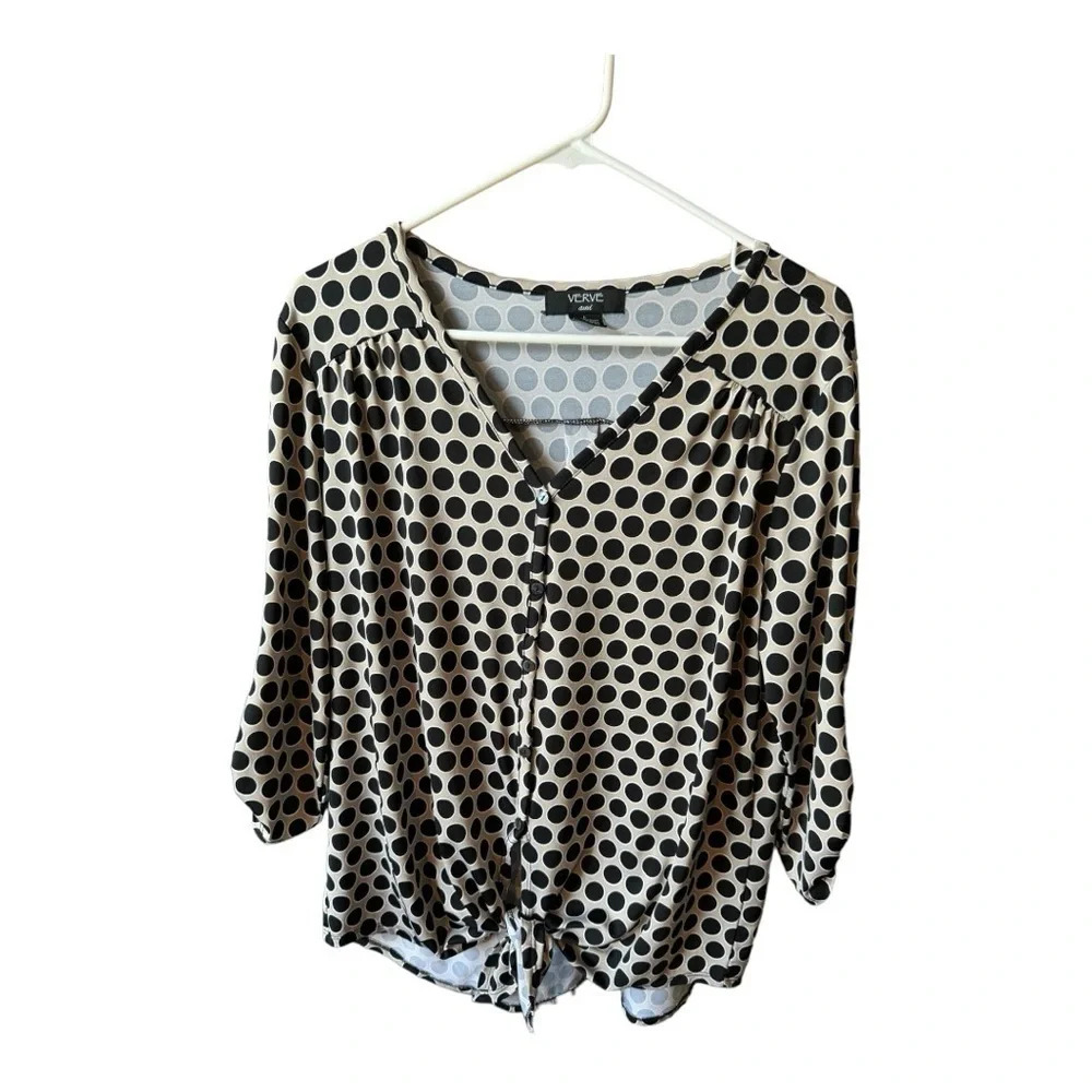 Verve Ami Polka Dot Blouse - Picture 8 of 8